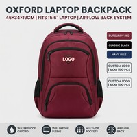 Sac à dos pour ordinateur portable unisexe de style vintage, en tissu Oxford, design imperméable, compartiment pour ordinateur portable, poignée souple, capacité de 20 à 39 L, pour l'école