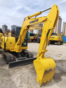 Horas DE TRABAJO bajas Komatsu PC56 Excavadora sobre orugas Original usada de buena calidad Tractor de 5 toneladas Mini excavadora a la venta - Product Image 5