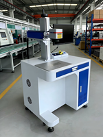 Nouvelle machine de marquage laser à fibre refroidie par air 30W, haute vitesse, haute précision pour la gravure sur métal, compatible DXF/AI/DST