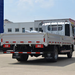 Merek truk kargo Tiongkok Foton Aumark kemudi tangan kiri 4x2 truk ringan menyesuaikan pagar/<span class=keywords><strong>Flatbed</strong></span>/kotak truk kargo badan - Product Image 3