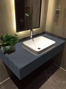 Nuevo Material pulido de piedra Natural gris moderno para uso en interiores, para encimeras de cocina, mesa de comedor, pared de fondo Interior - Product Image 6