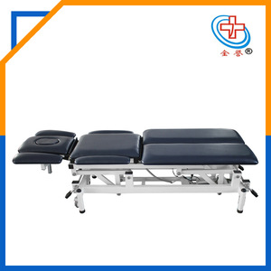 Fabricante de Equipos de Rehabilitación Jinyu, Cama de Rehabilitación y Cuidado Plegable Eléctrica Ajustable en Altura con Ocho Posiciones - Product Image 3