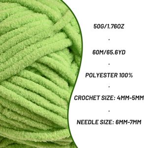 Fil à crocheter épais en 31 couleurs - Product Image 2