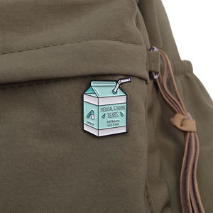 Kreative Medizin-Tüte Flasche Emaille-Stifte individuelle MEDIZINSCHULER TREIER Broschen Revers-Auskleber gotisches Schmuckgeschenk für Freunde - Product Image 3