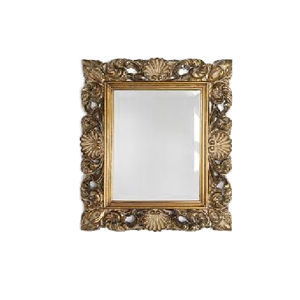 Best Selling Gold <strong>Rococo</strong> Frame Rectangle Wall <strong>Mirror</strong> for Vintage Wedding Backdrop Hotel Hall and Luxury Home Interior Decor - Product Image 2