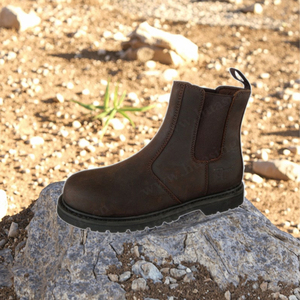 Stivali da Lavoro LXG <span class=keywords><strong>in</strong></span> <span class=keywords><strong>Pelle</strong></span> Crazy Horse con Tecnologia Goodyear, Modello HSB209 - Product Image 1