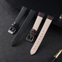 Bracelet de montre en cuir véritable Bracelet de luxe en cuir de vachette pleine fleur réglable à dégagement rapide pour hommes femmes Style rétro vintage