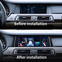 Personnalisation OEM et ODM pour autoradio BMW Série 7 F01 F02 CIC/NBT 10.25"/12.3" avec système Linux, CarPlay et Android Auto