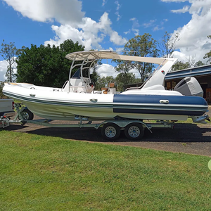 Liya Rib Boats yatchs 25ft Grande Rígido Hypalon Inflable Barco escalonado línea cascos para 16 personas - Product Image 4