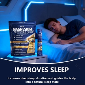 Fórmula Nocturna Avanzada, Polvo de Magnesio y Ashwagandha con KSM66, Favorece la Relajación y un Sueño Reparador - Product Image 5