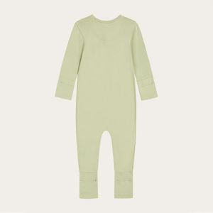 Romper Bayi Ramah Lingkungan dari Serat Bambu Lembut Seperti Mentega dengan Ritsleting Dua Arah, Pakaian Tidur Bayi yang Bernapas dari Viscose Bambu untuk Bayi. - Product Image 2