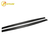 Jupes latérales en fibre de carbone sèche style MP pour BMW F80 F82 F83 M3 M4 – Accessoires extérieurs et kits carrosserie en carbone véritable