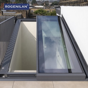 Rogenilan Fenêtre <span class=keywords><strong>de</strong></span> toit coulissante automatique extérieure en aluminium à triple vitrage <span class=keywords><strong>pour</strong></span> maison - Product Image 1
