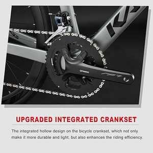 Vélo en fibre de carbone 700C Shi Mano <span class=keywords><strong>Ultegra</strong></span> <span class=keywords><strong>R8000</strong></span> 22 vitesses, vélo de course, jeu de roues en carbone T800, frein à disque mécanique, vélo de route - Product Image 5