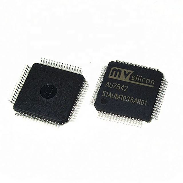 Car Audio Mp3 Decoder Chip AU7842 QFP64