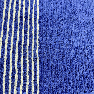 In Jacquard Golf khăn biểu tượng tùy chỉnh 21.5 "x 44" màu đen trắng sọc Terry bông tour du lịch Caddy khăn - Product Image 3