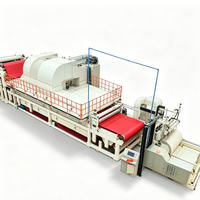 Ligne de production entièrement automatique de papier Airlaid en latex pour mouchoirs faciaux, pour la fabrication de rouleaux géants de serviettes en papier – Prix des machines