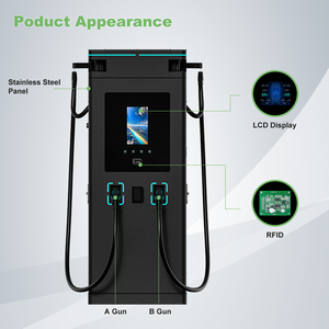 Estación de Carga Rápida para Vehículos Eléctricos, Precio de Fábrica OEM, Uso Comercial, GBT 240kw 320kw 360kw 480kw, Cargador de CC para Autos Eléctricos - Product Image 2
