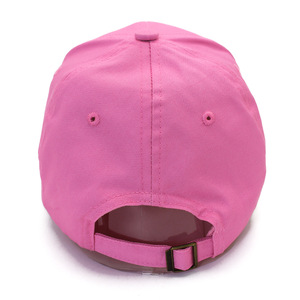 Pink Cotton Baseball Cap With Floral Trim Sunscreen Duckbill Hat For Kids And Adults Unisex Outdoor Wear - Product Image 2