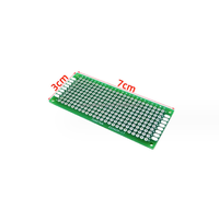 Stock 2x8CM 3x7CM 4x6CM 5x7CM Double Face Prototype PCB Diy Universal Circuit Imprimé Board PCB Board