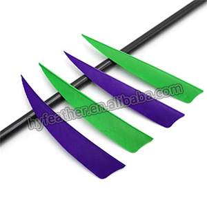 Flecha de tiro <span class=keywords><strong>con</strong></span> arco de ala Natural Real mixta, paletas Fletching, pluma de pavo para DIY, tiro <span class=keywords><strong>con</strong></span> arco, caza, tiro al blanco, accesorio de flecha - Product Image 4