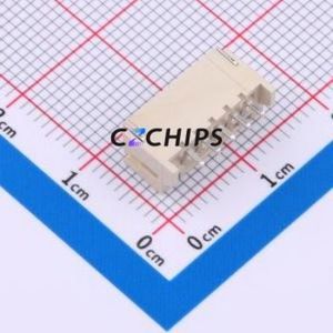 HCZZ0451-5 Wire-to-Board Pin Header SMD,P=2mm,Horizontal Mount Connector 1x5P 2mm Horizontal Mount PH - Product Image 2