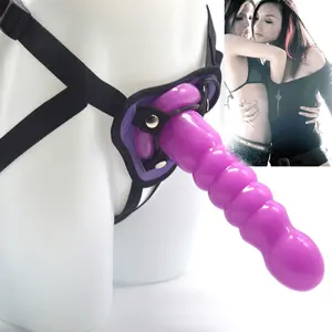 FAAK Lesbian Tali Pada Dildo Seks Dapat Dipakai Harness Realistis Penis dengan Sabuk untuk Wanita Dewasa Mainan Seks untuk Wanita Pasangan Pasak