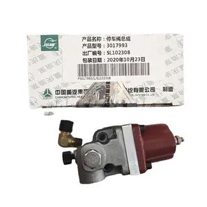 Geavanceerde Product Pt Pomp Onderdelen NT855 K19 M11 Motor Solenoid 24V Diesel Brandstof Uitschakeling Magneetventiel Assy 3017993 3096857