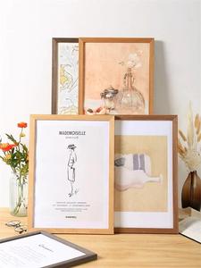 <b>Wholesale</b> Customized Design Wooden <b>Picture</b> <b>Frames</b> Solid Hard Wood Photo Artwork <b>Frame</b> - Product Image 3