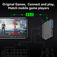 Mix SE Controlador de juegos inalámbrico Convertidor de adaptador de teclado y ratón de juego móvil para PUBG Receptor convertidor de juegos de teléfono móvil