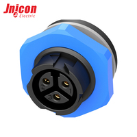 Ensemble de connecteurs M16 à 3 broches mâle et femelle, 10A 300V, étanche IP67, prise circulaire à verrouillage par vis pour usage industriel
