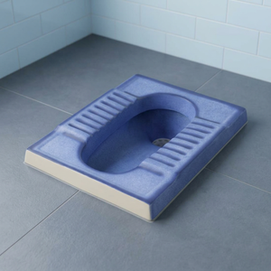 Orissa กระทะเซรามิกแบบนั่งยองห้องน้ำสไตล์จีนแบบชิ้นเดียวทันสมัย - Product Image 6