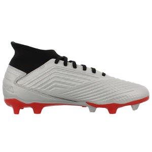 Chaussures de football Adidas Predator 19.3 FG pour hommes, couleur argent/noir - 100% authentiques - Product Image 3