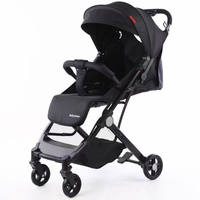 Poussette bébé pliable, amortissante, légère, pratique, unidirectionnelle, adaptée aux enfants