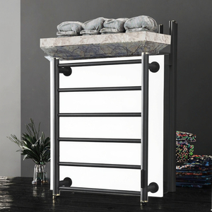 Accesorios de Baño DongYan, Secador de Toallas Eléctrico de Acero Inoxidable 304, con Ajuste de Temperatura, Temporizador y Pantalla Digital - Product Image 3