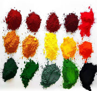 Poudre d'oxyde de fer rouge pour briques, céramique, béton, pigment inorganique, peinture 90% 92% 95% 96%