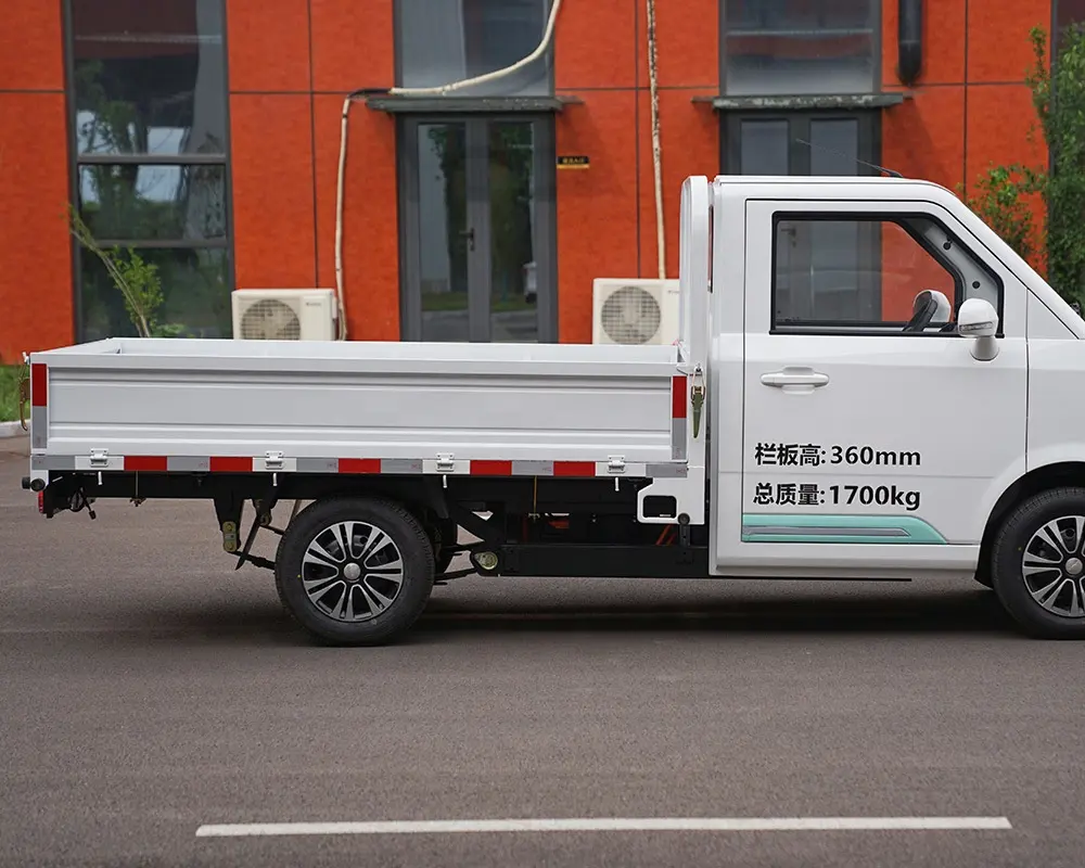 Chesh Shandong Electric Fence Truck高積載量570kg-1000kg都市部用2人乗りトラックInner City Use Light Truck