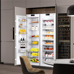 Réfrigérateur-congélateur électrique sans givre, à porte française, <span class=keywords><strong>encastrable</strong></span>, haut, 529L, usage domestique, hôtelier, commercial, économe en énergie, faible consommation - Product Image 1