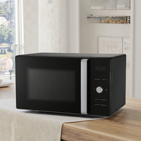 Oven Microwave listrik baja tahan karat multifungsi 23L untuk penggunaan rumah tangga & Hotel