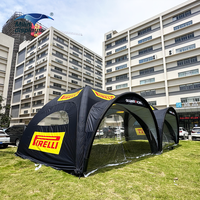 Bâche de voiture personnalisée de marque tente pneumatique tente dôme gonflable d'extérieur tente publicitaire Gazebo tente événementielle avec fenêtre en PVC