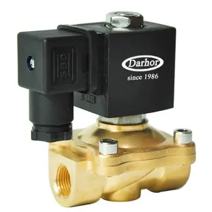 Darhor brass 24 volt 3 4 inch water 24v solenoid valves for water diaphragm air water oil etc solenoid 0 10 bar