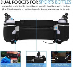 กระเป๋าคาดเอววิ่งแบบมีที่ใส่ขวดน้ำ ตัวอย่างสินค้าฟรี - Product Image 6