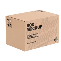 Boîtes en carton kraft personnalisées - Cartons d'expédition ordinaires rectangulaires à cinq couches pour l'emballage de cadeaux et d'artisanat, commande minimum d'une pièce