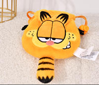Sac à main en peluche écologique Anoeo G Cat, petit sac à main moelleux avec des yeux amusants, sac à bandoulière kawaii doux, sac à dos, cadeau de fête