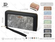 Portefeuille simple pour femme, grande taille, en microfibre, en cuir synthétique, fermeture à glissière, usage quotidien - Product Image 1