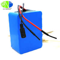 Paket Baterai Lithium Ion DTP18650 OEM ODM Custom Dengan BMS, 24V/48V 7S/10S 10Ah/12Ah Berbagai Konfigurasi S&P untuk Sepeda Motor Roda Tiga