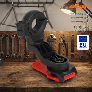 Rojo-Negro 360 °   Soporte Universal para Teléfono Totalmente Ajustable, con Absorción de Impactos, para Motocicleta, Bicicleta, Navegador, Compatible con Todos los Smartphones - Product Image 2