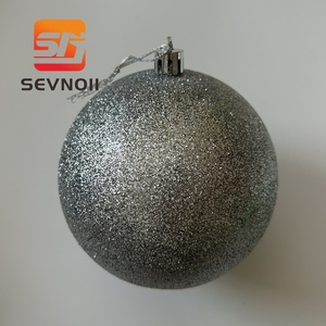 Pallina di Natale Artigianale in Plastica da 10 cm con Finitura Lucida/Satinata/Semi-Lucida, Decorazione da Appendere Stampata in Offset - Product Image 6