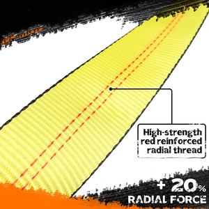 HH fabricant <span class=keywords><strong>Traction</strong></span> récupération cinétique <span class=keywords><strong>voiture</strong></span> de sécurité robuste course <span class=keywords><strong>sangle</strong></span> de remorquage - Product Image 4