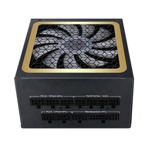 KINPOWER Atx12V <span class=keywords><strong>750</strong></span> Watt Psu 80 + <span class=keywords><strong>Alimentation</strong></span> modulaire complète certifiée or - Product Image 1